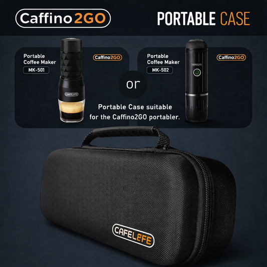 Caffino 2 GO® Portable Coffee Travel Case