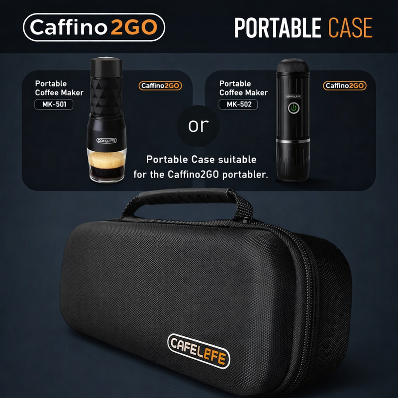 Caffino 2 GO® Portable Coffee Travel Case