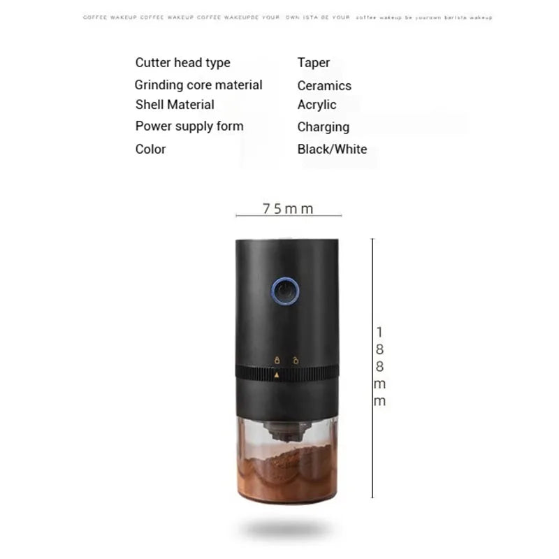 Caffino 2 GO® USB Coffee Grinder