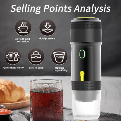 Caffino 2 GO® Portable Espresso Machine